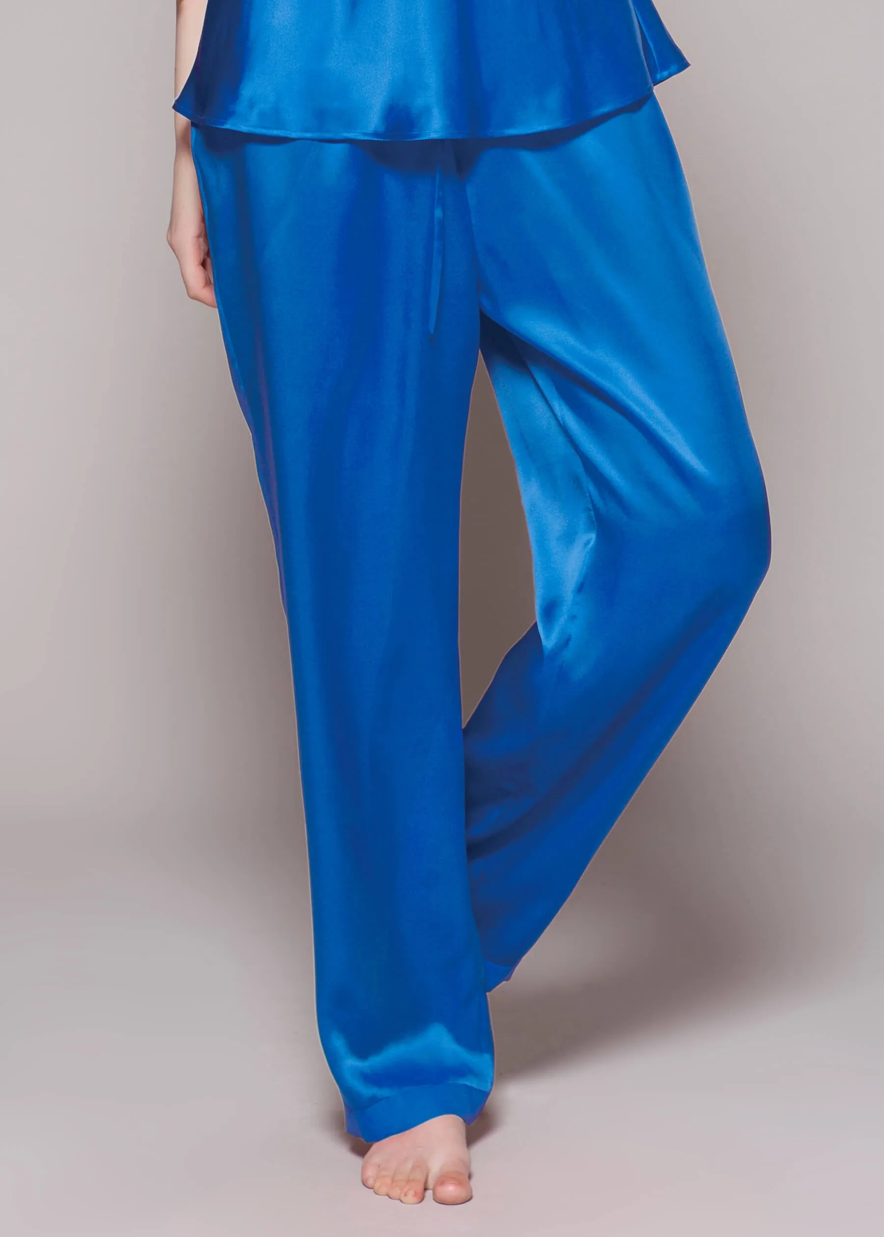 22 Momme Laced  Women Silk Pajama Set