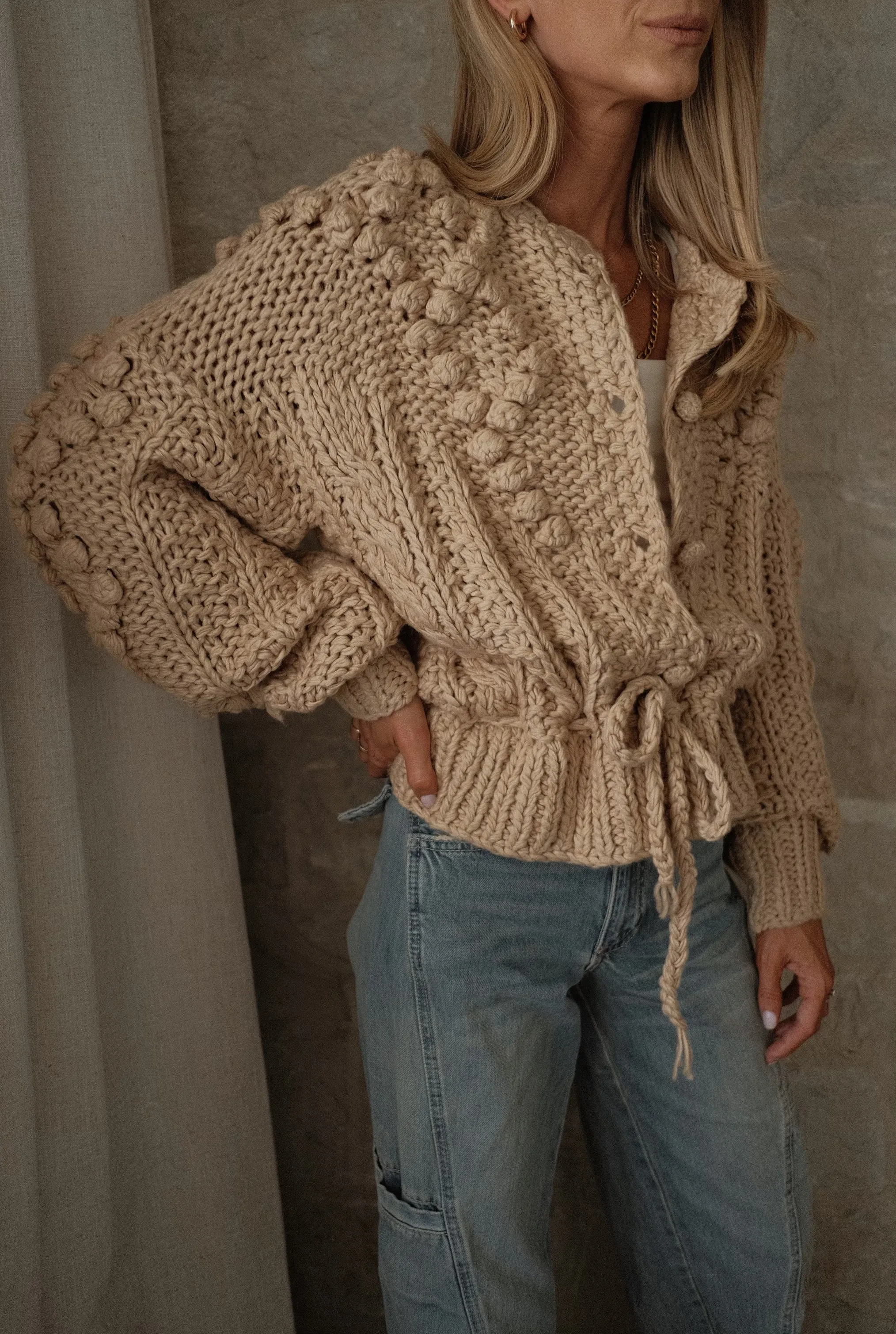 Arianna Crochet Cardigan