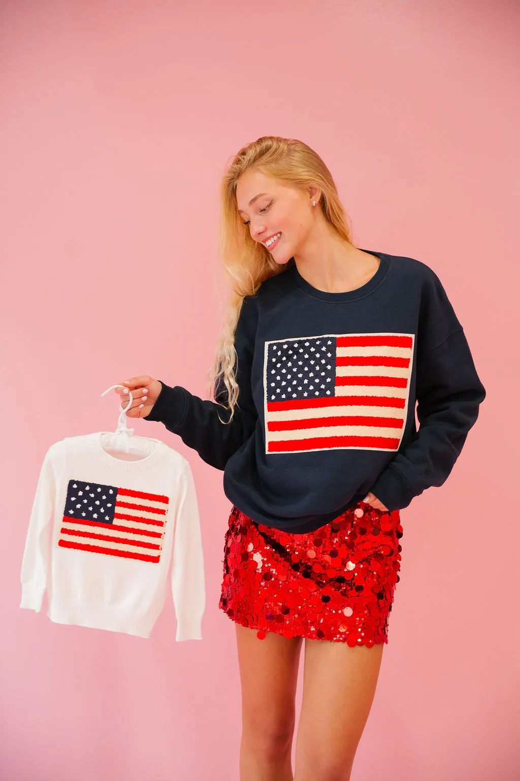 BIG FAN OF THE FLAG PULLOVERS