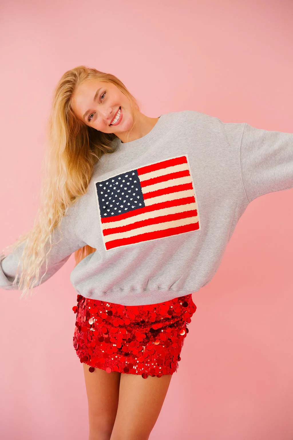 BIG FAN OF THE FLAG PULLOVERS