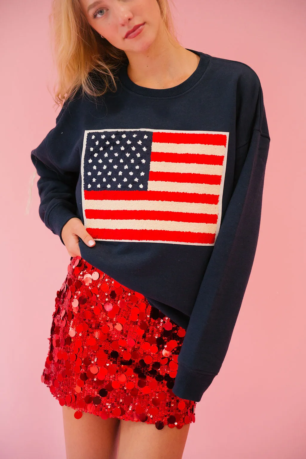 BIG FAN OF THE FLAG PULLOVERS