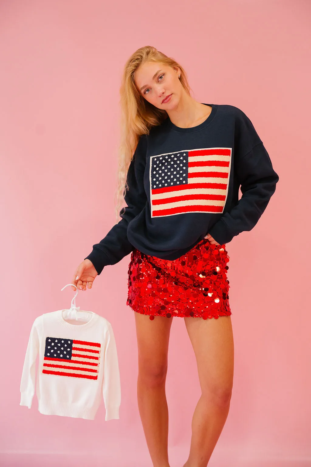 BIG FAN OF THE FLAG PULLOVERS