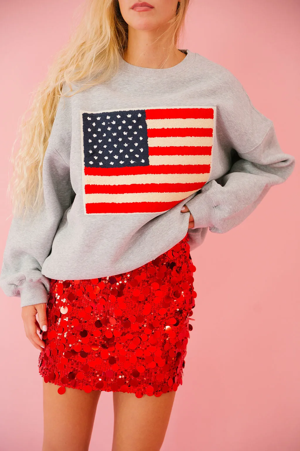 BIG FAN OF THE FLAG PULLOVERS