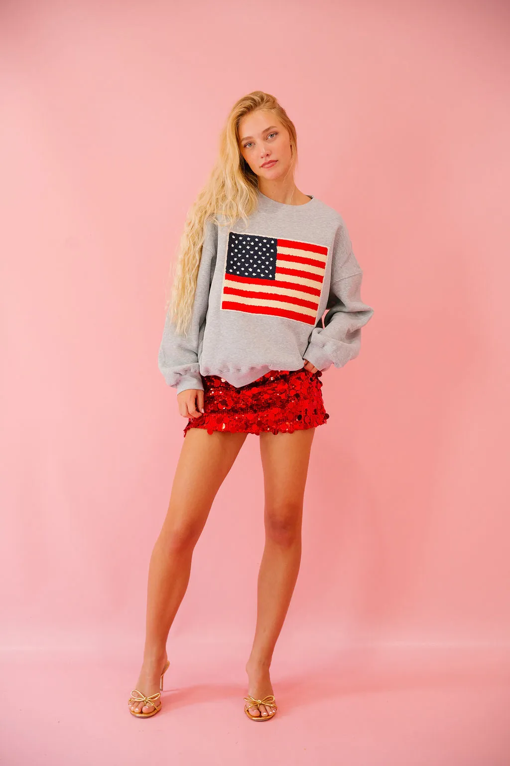BIG FAN OF THE FLAG PULLOVERS