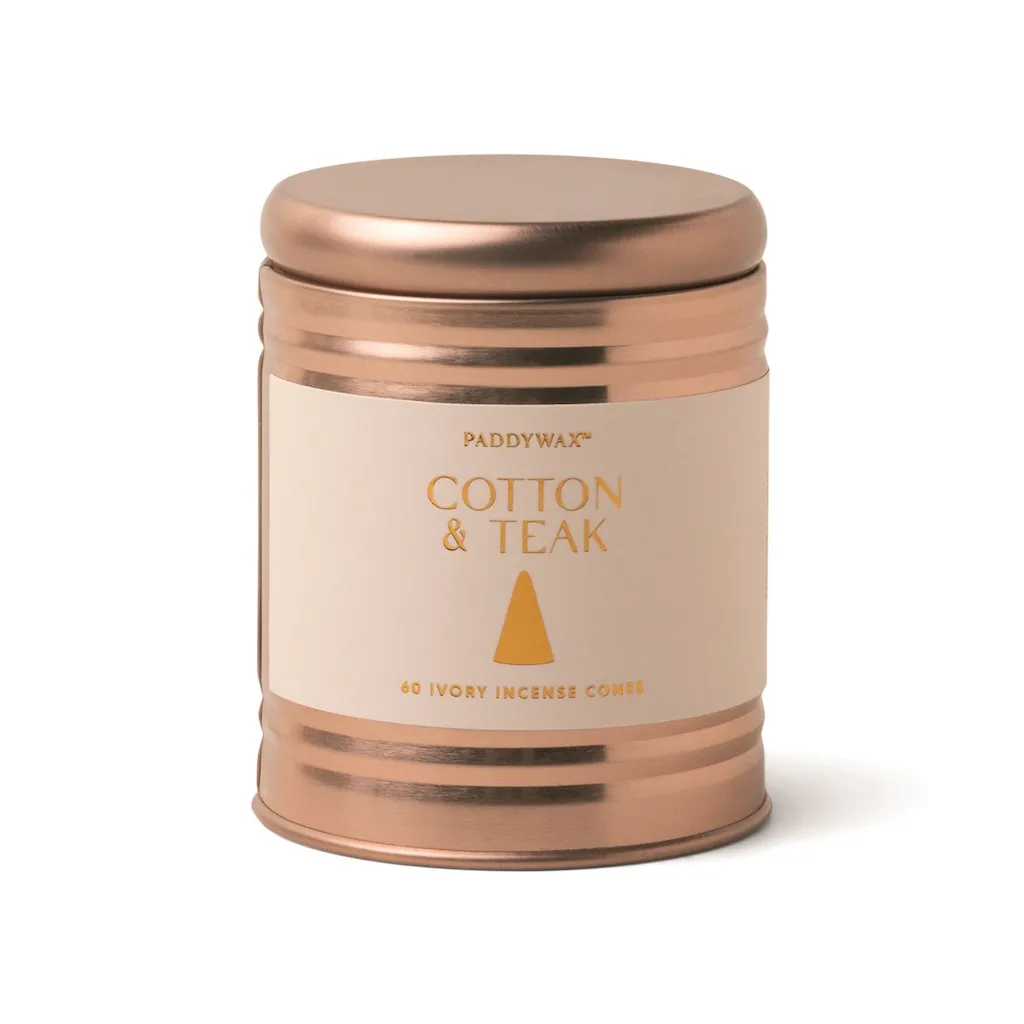 Incense Cones - Cotton & Teak